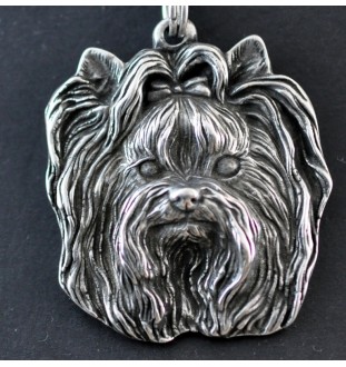 Yorkshire Terrier naszyjnik posrebrzany Art-Dog